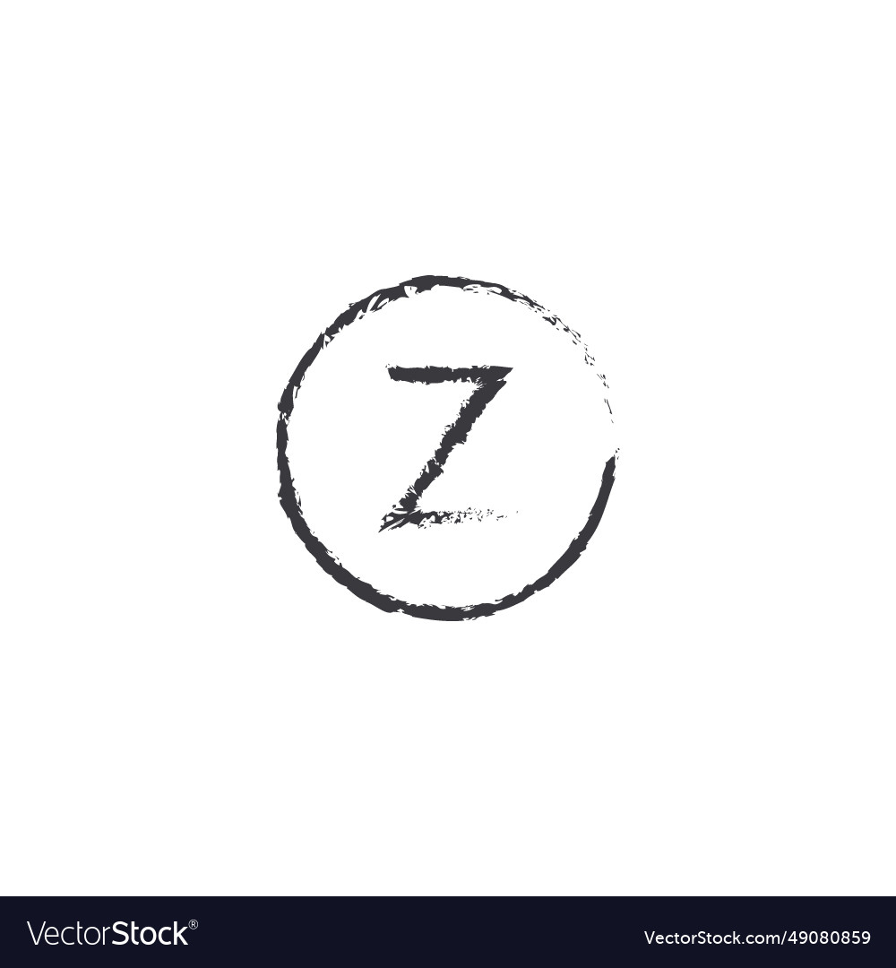 Letter Z Logo Royalty Free Vector Image Vectorstock