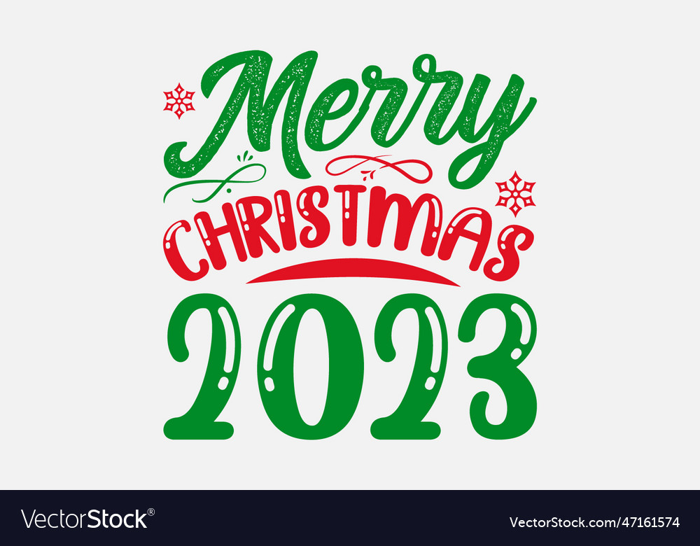 Merry Christmas Royalty Free Vector Image