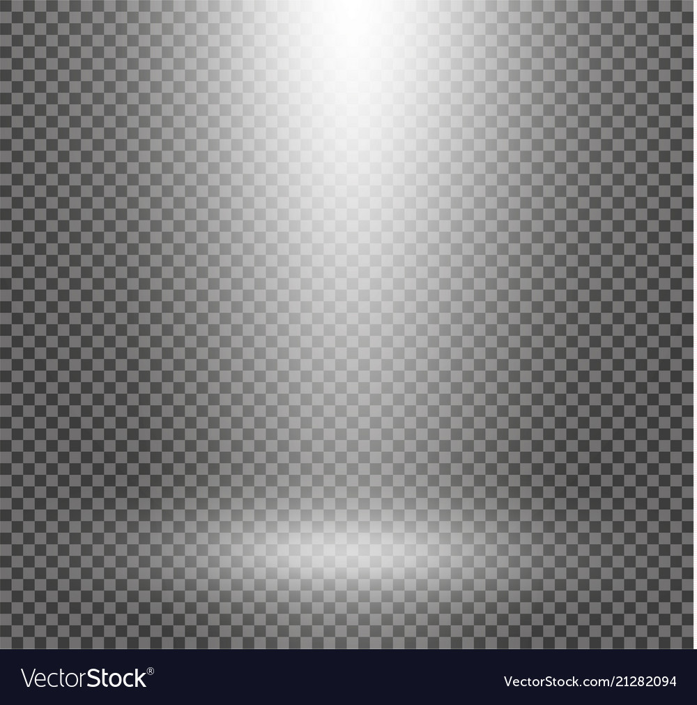 Set Of Golden Glowing Lights Effects Isolated Vector Image