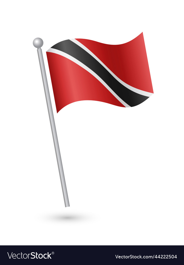 Trinidad National Flag Royalty Free Vector Image