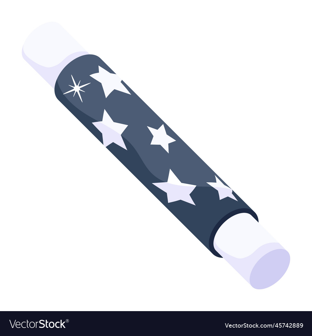 Magic Wand Royalty Free Vector Image Vectorstock