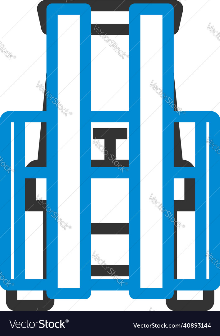 Warehouse Forklift Icon Royalty Free Vector Image