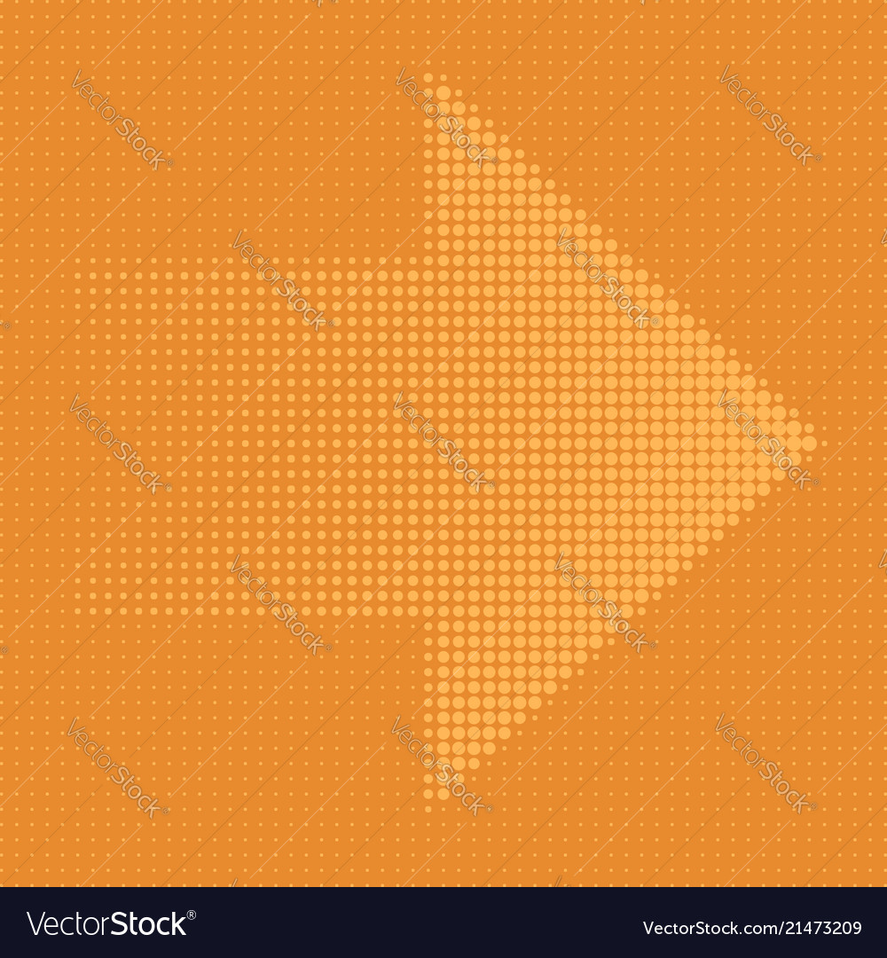 Arrow Halftone Dots Eps 10 Royalty Free Vector Image