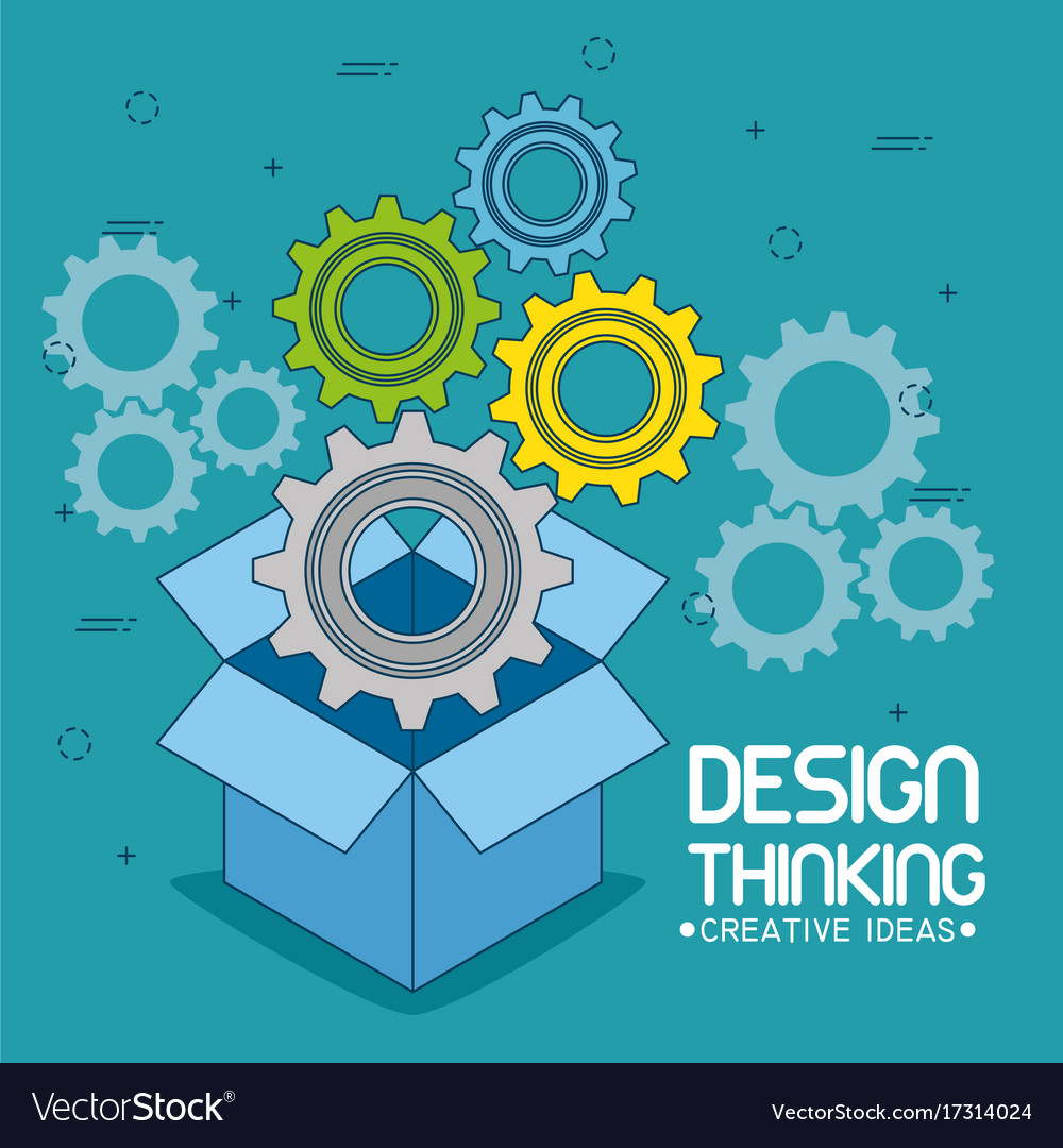 Design Thinking Creative Ideas Concept Royalty Free Vector