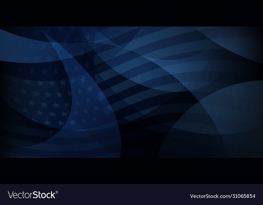 Usa Independence Day Abstract Background Vector Image