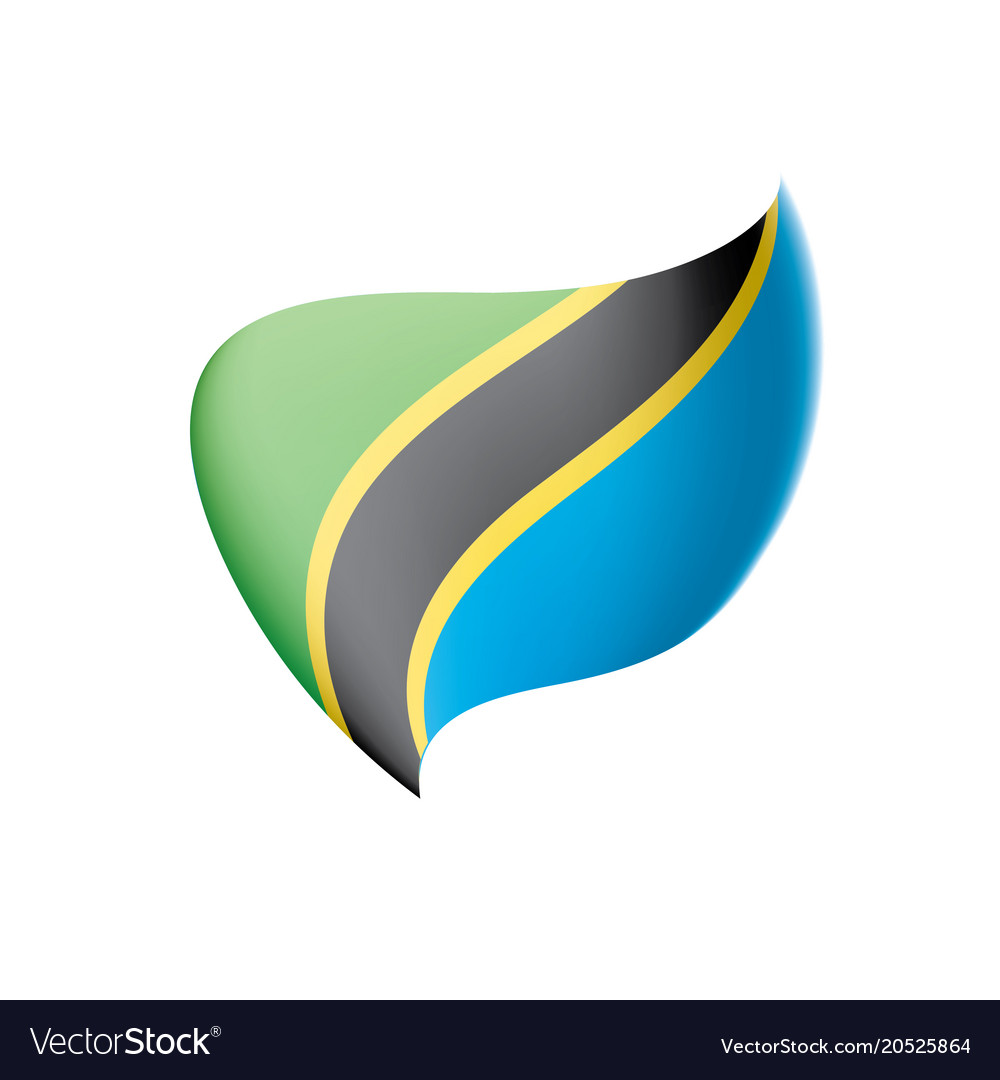 Tanzania Flag Royalty Free Vector Image Vectorstock