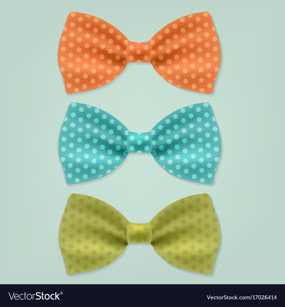 Bow Tie Royalty Free Vector Image VectorStock