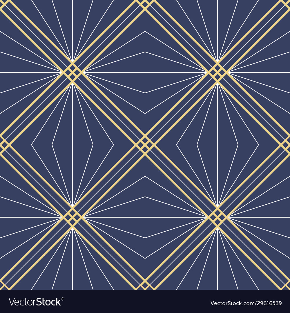 Abstract Art Deco Geometric Pattern Royalty Free Vector