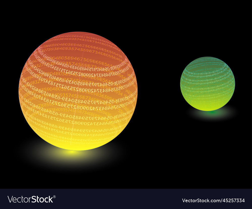 Abstract Futuristic Molecules Technology Vector Image