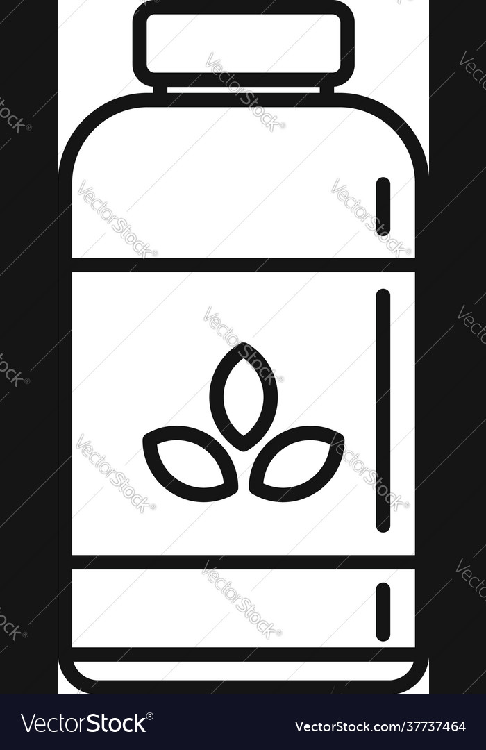 Garbage Fertilizer Icon Outline Style Royalty Free Vector