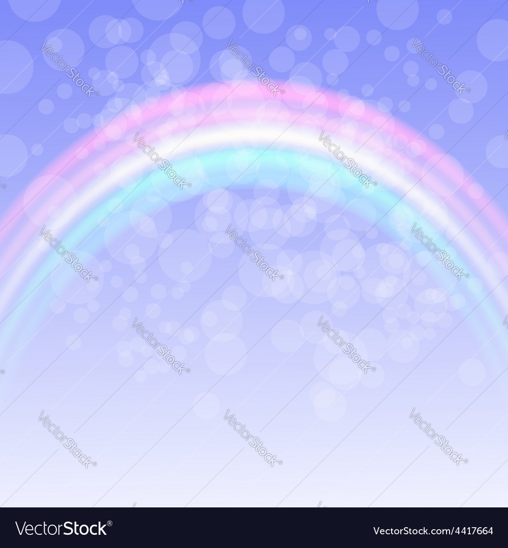 Rainbow Royalty Free Vector Image Vectorstock