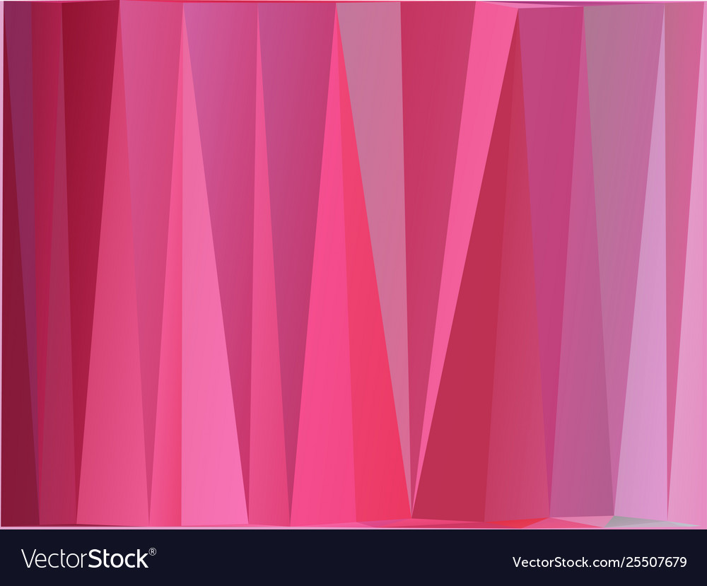 Pink Polygonal Which Consist Triangles Royalty Free Vector