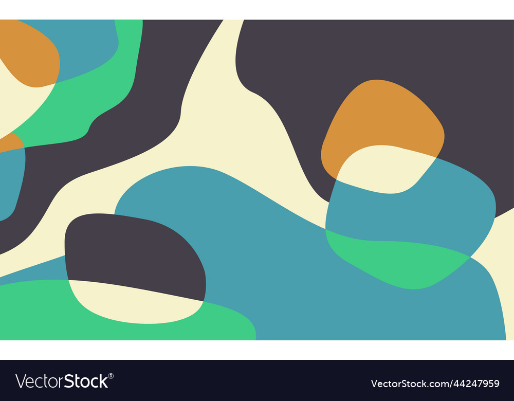 Abstract Colorful Background In Trendy Colors Vector Image