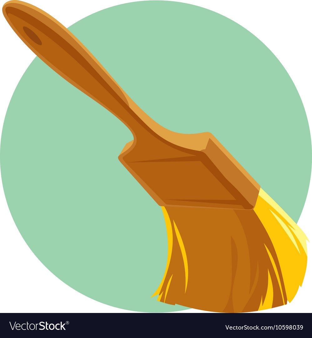 Paint Brush Royalty Free Vector Image VectorStock