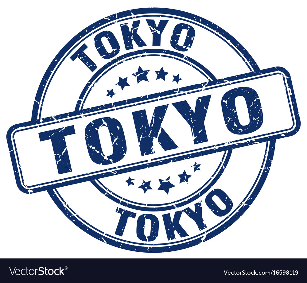 Tokyo Stamp Royalty Free Vector Image VectorStock