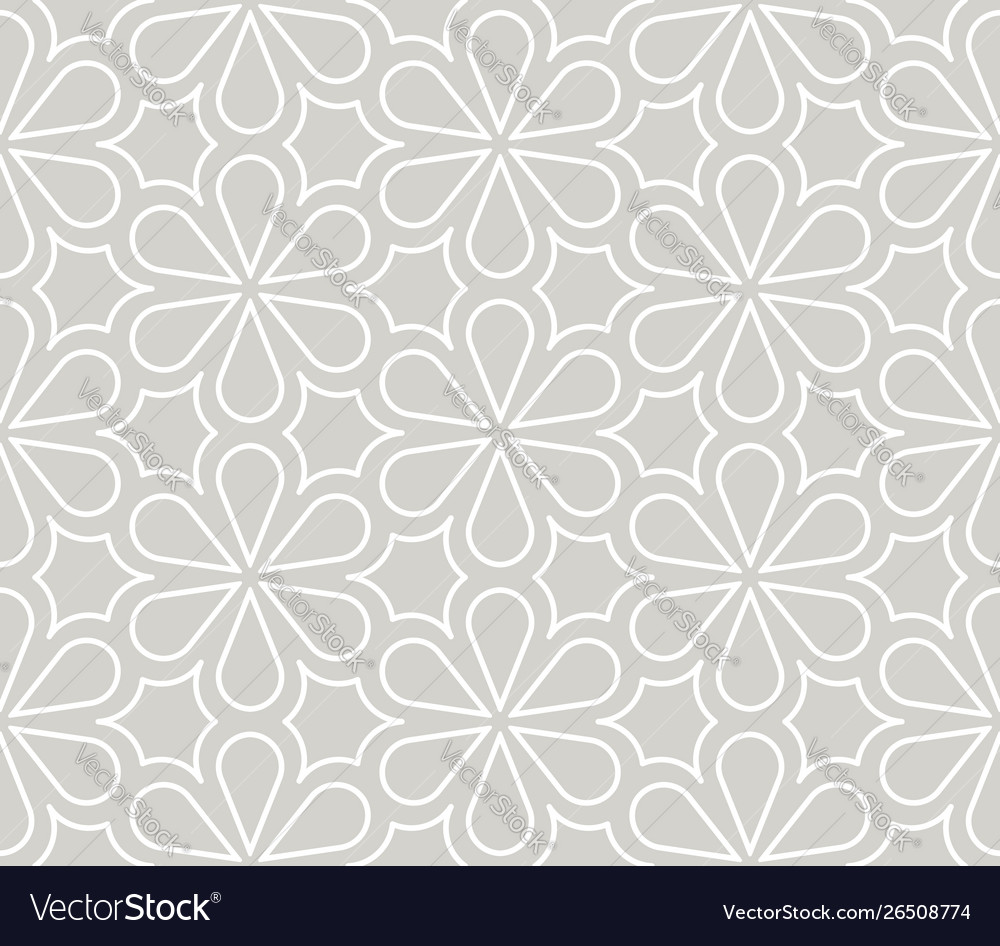 Abstract Simple Geometric Seamless Pattern Vector Image