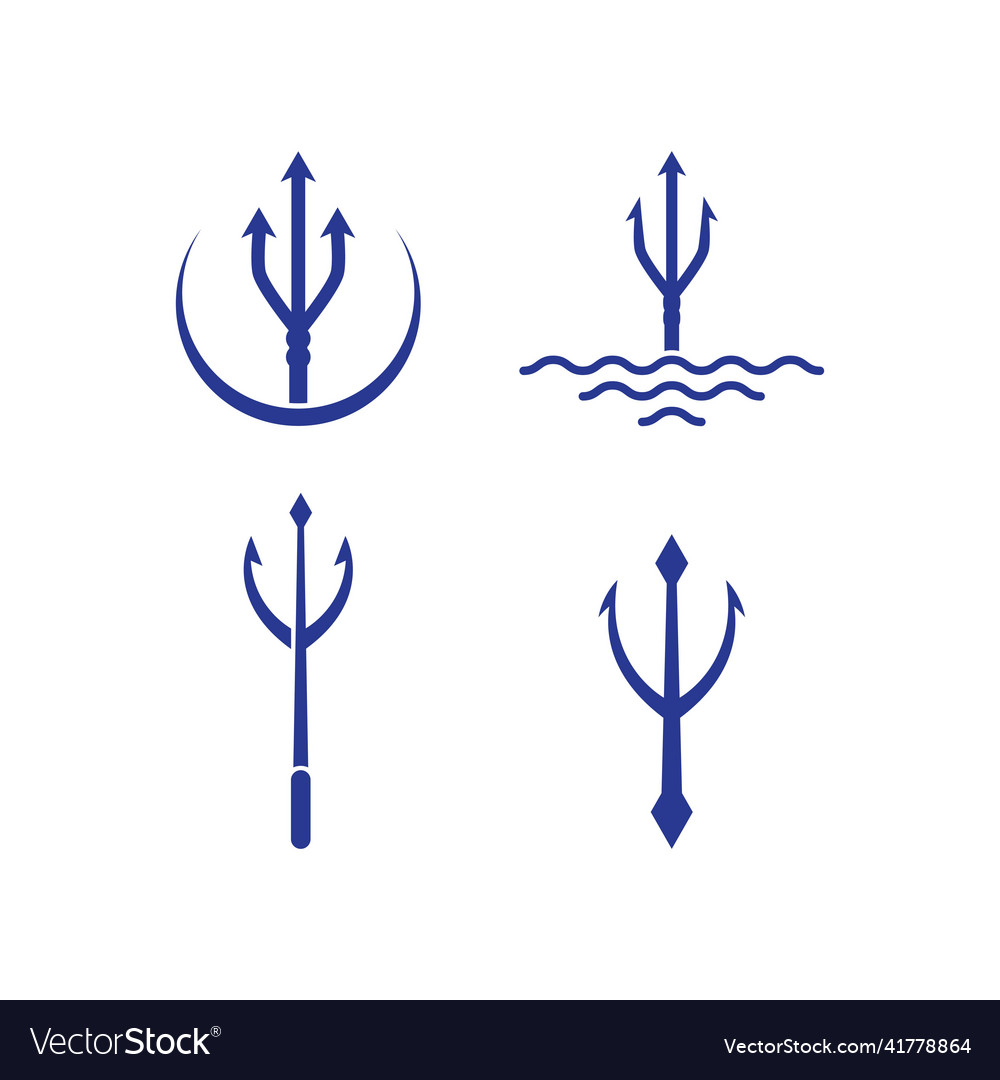 Trident Royalty Free Vector Image VectorStock