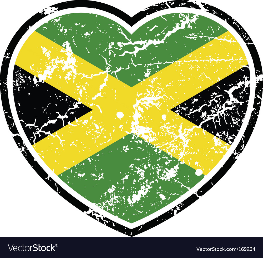 Jamaican Flag Royalty Free Vector Image Vectorstock