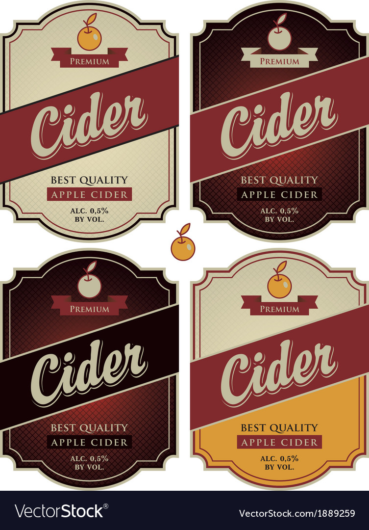 Apple Cider Royalty Free Vector Image VectorStock