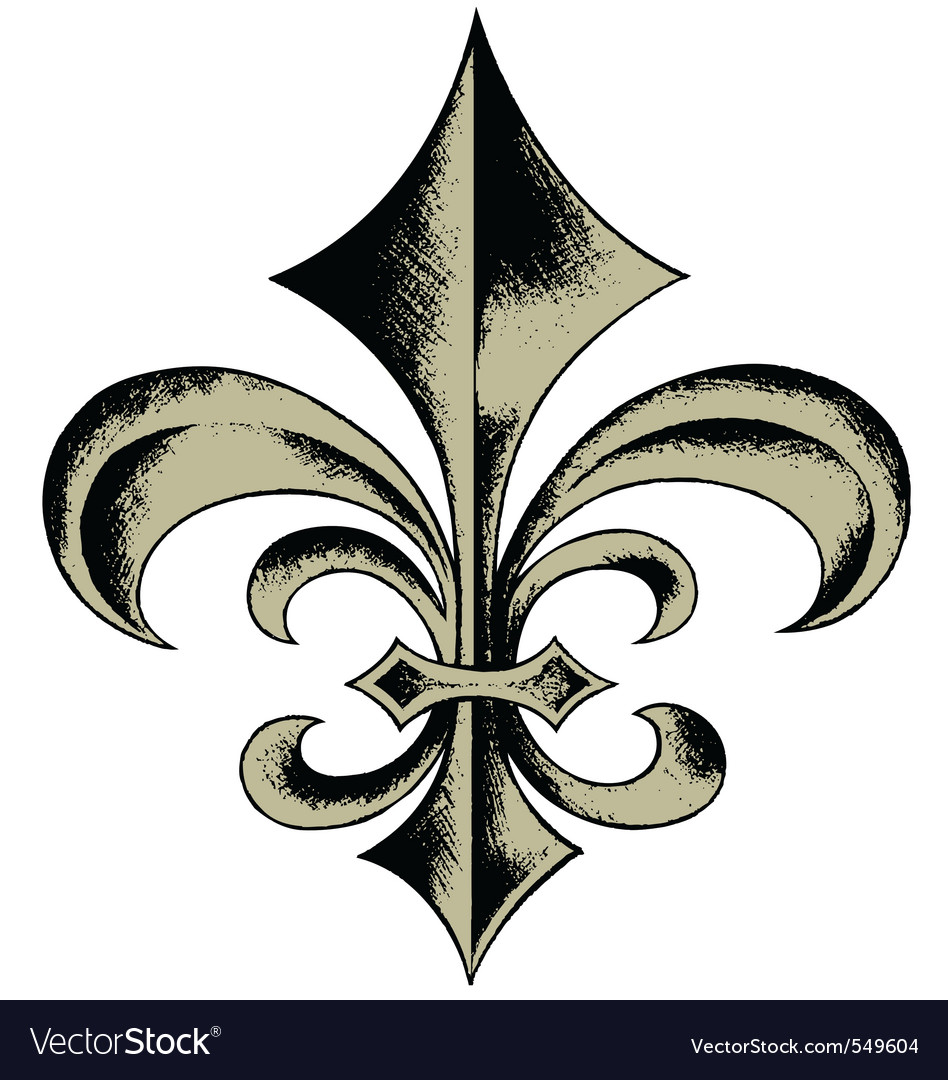 Fleur De Lys Symbol Royalty Free Vector Image VectorStock