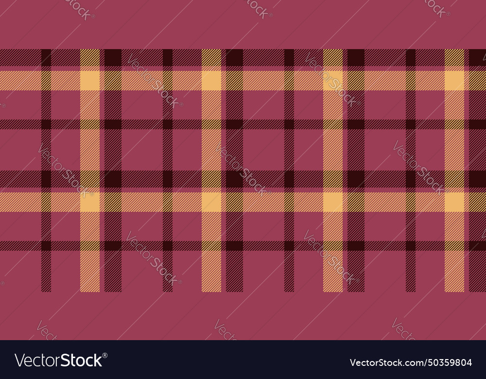 Harvest Tartan Texture Check Naked Pattern Plaid Vector Image