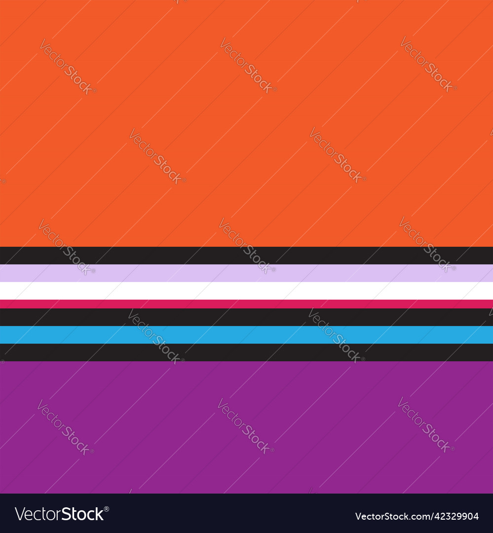 Horizontal Stripes Seamless Pattern Background Vector Image