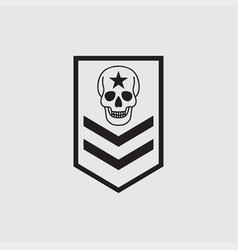 Military Icons Symbol Set On Navy Royalty Free Vector Image