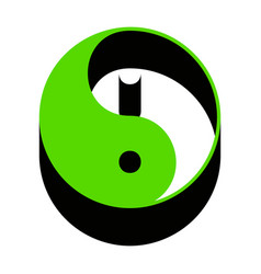 Ying Yang Symbol Of Harmony And Balance Royalty Free Vector