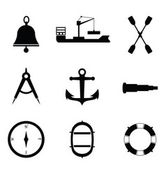 Marine And Nautical Icon Royalty Free Vector Image