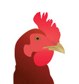 Chicken Cartoon Mascot Style Character Royalty Free Vector