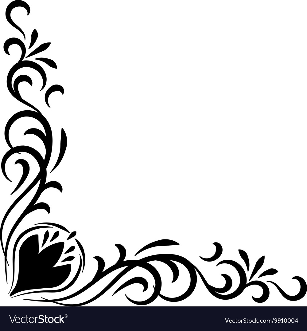 Free Free 262 Corner Flower Frame Svg SVG PNG EPS DXF File