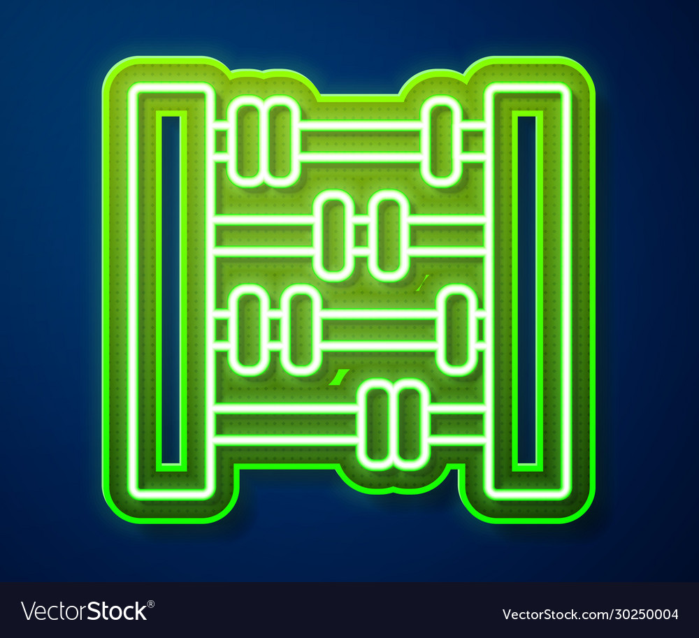 Glowing neon line graph schedule chart diagram Vector Image