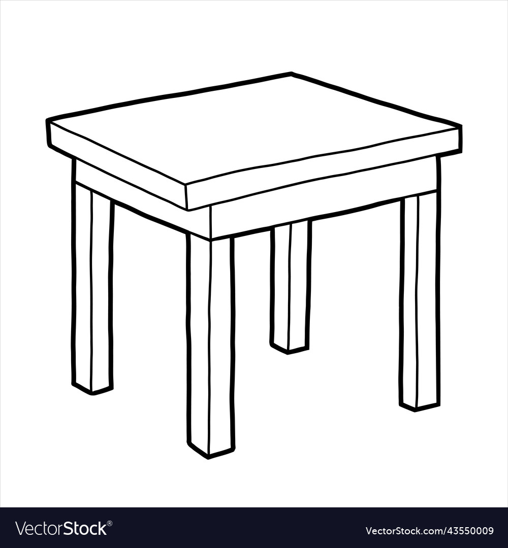 Coloring book table Royalty Free Vector Image - VectorStock