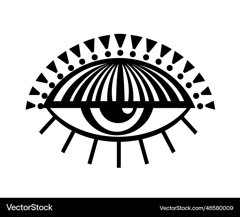 Logo eye Royalty Free Vector Image - VectorStock