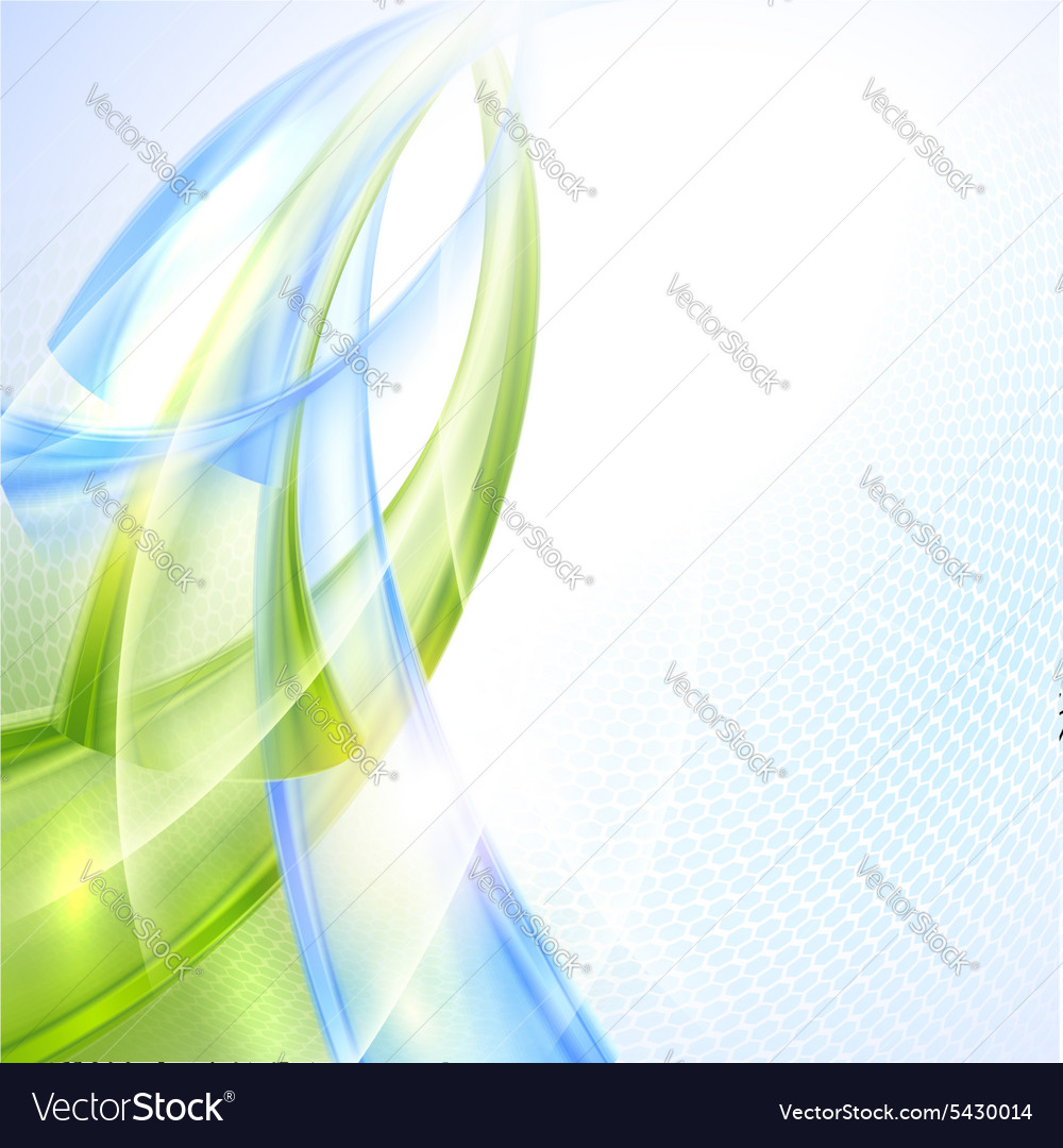 hd colorful wave clipart blue green