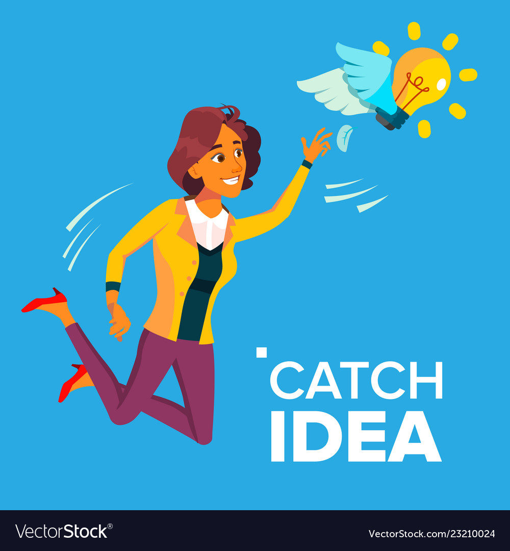 Catch idea. Catch idea