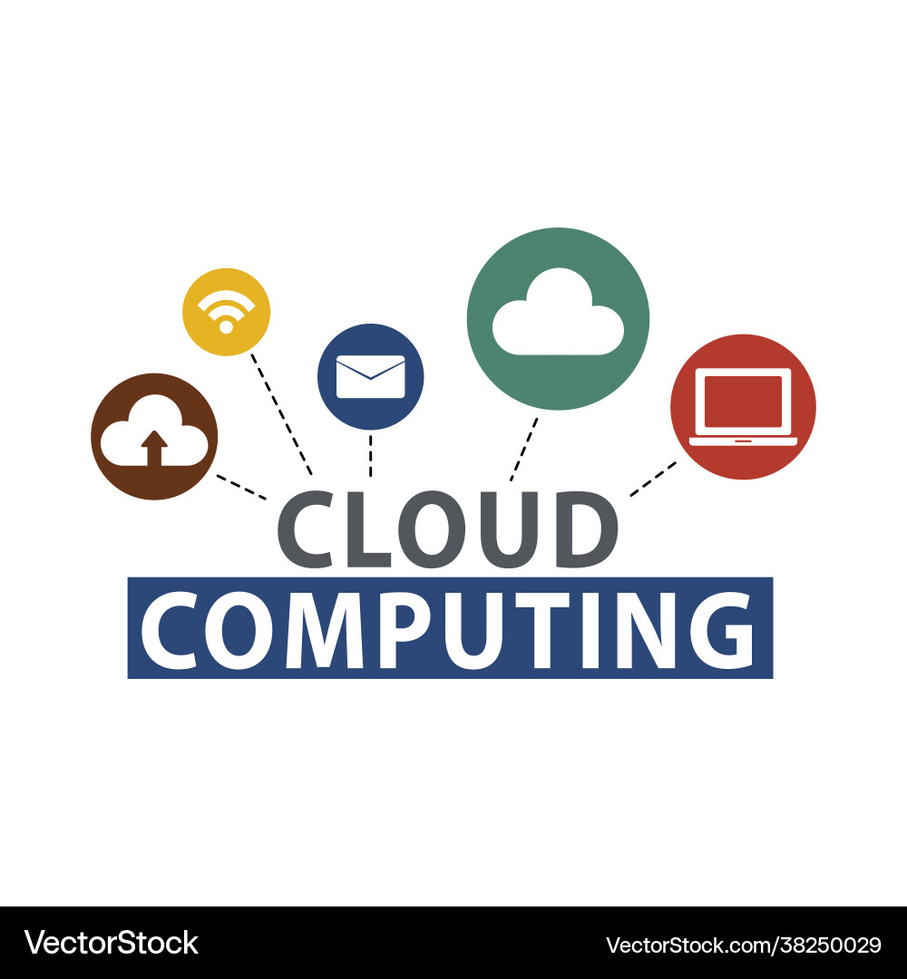 Cloud storage Royalty Free Vector Image - VectorStock