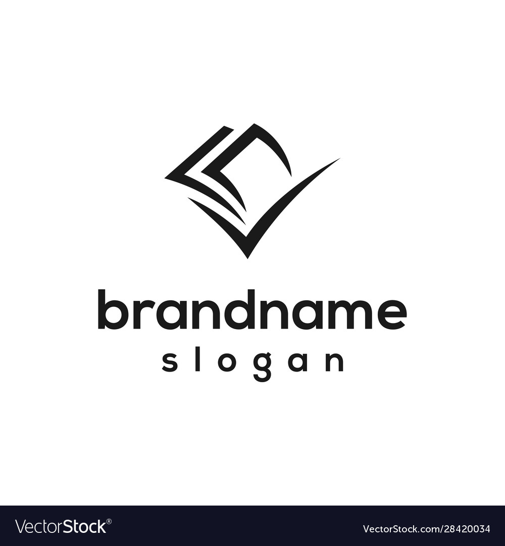 Simple pay logo design Royalty Free Vector Image