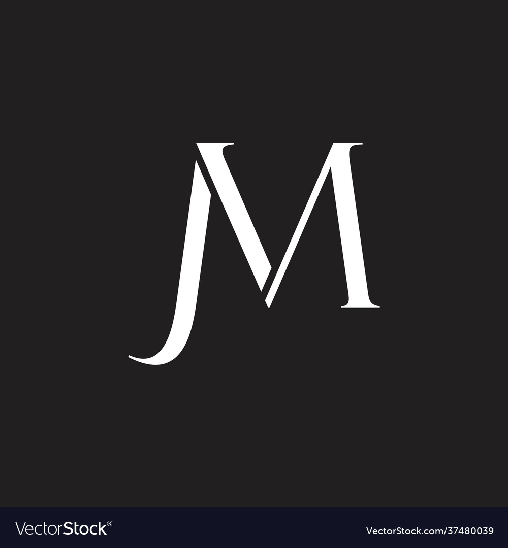 Jm. Эмблема JM. Логотип с буквами Ln. JM логотип PNG.