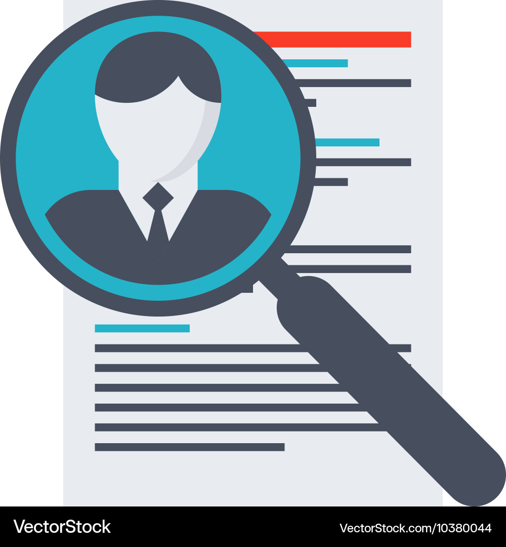 Human resource concept Royalty Free Vector Image