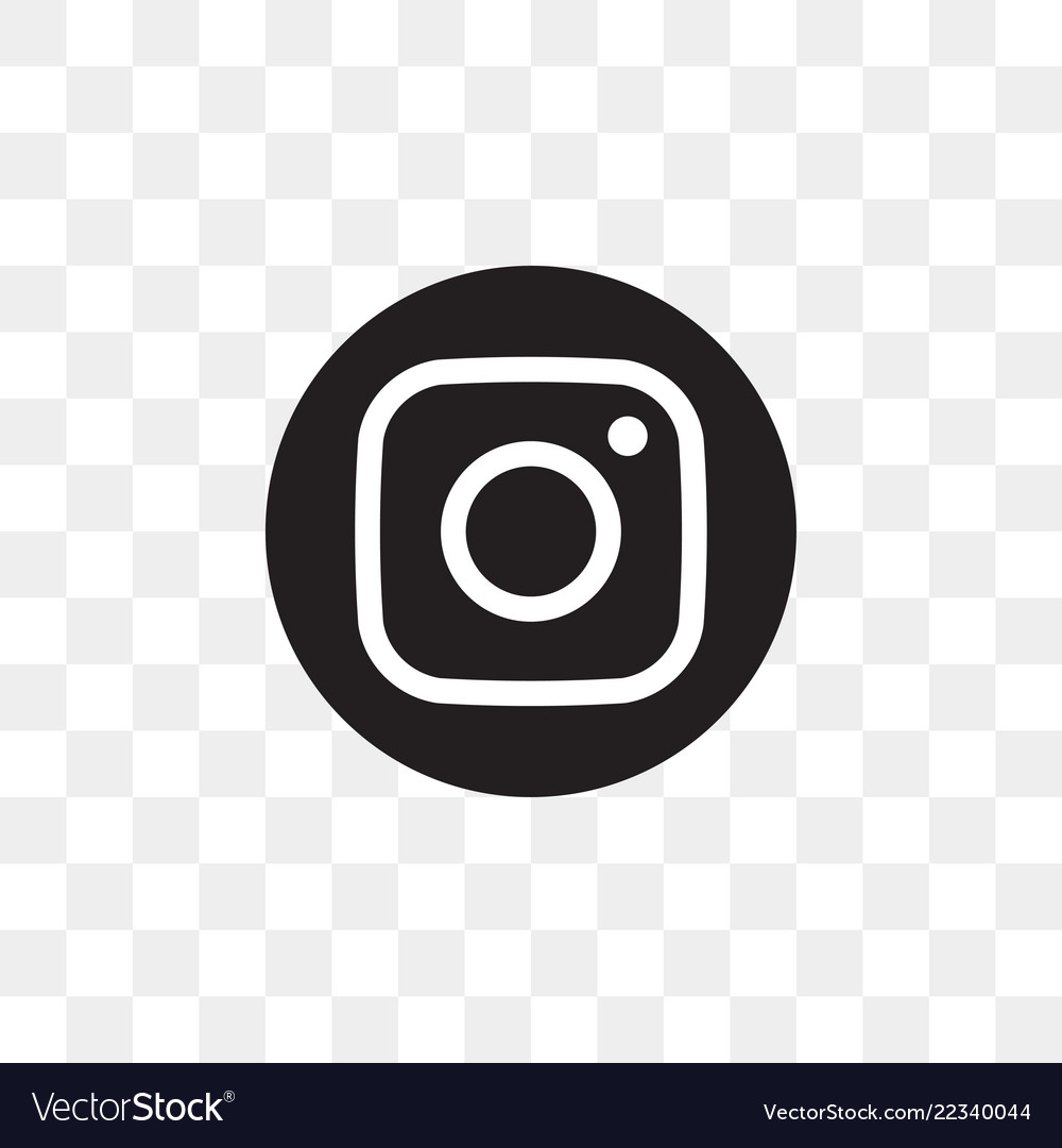 instagram logo vector black and white