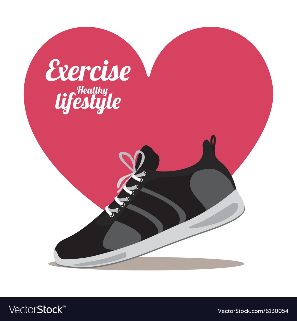 Healthy lifestyle design Royalty Free Vector Image