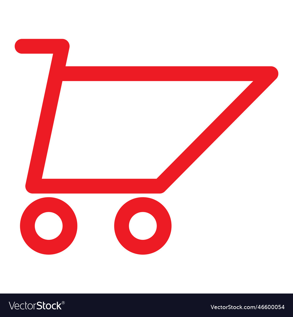 Shopping cart logo icon design template isolated Vector Image