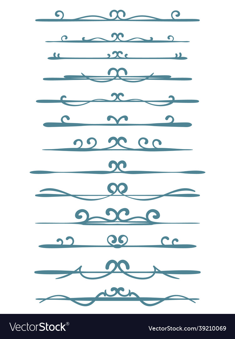 Page decoration Royalty Free Vector Image - VectorStock