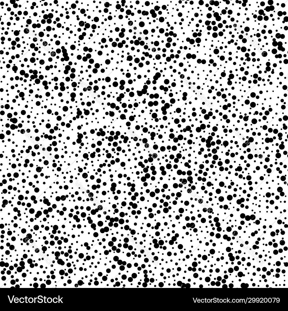 Circle seamless pattern with dotted halftone Vector Image