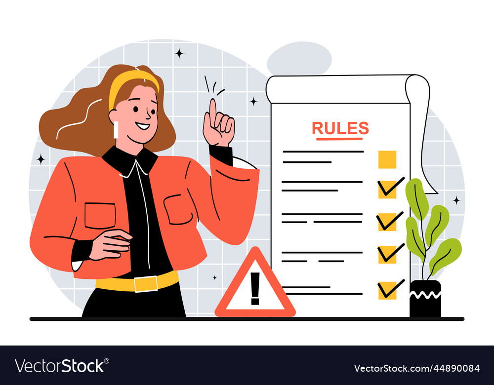 rules-and-regulations-royalty-free-vector-image