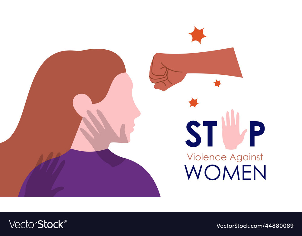 Elimination Of Violence Against Women Royalty Free Vector 6504