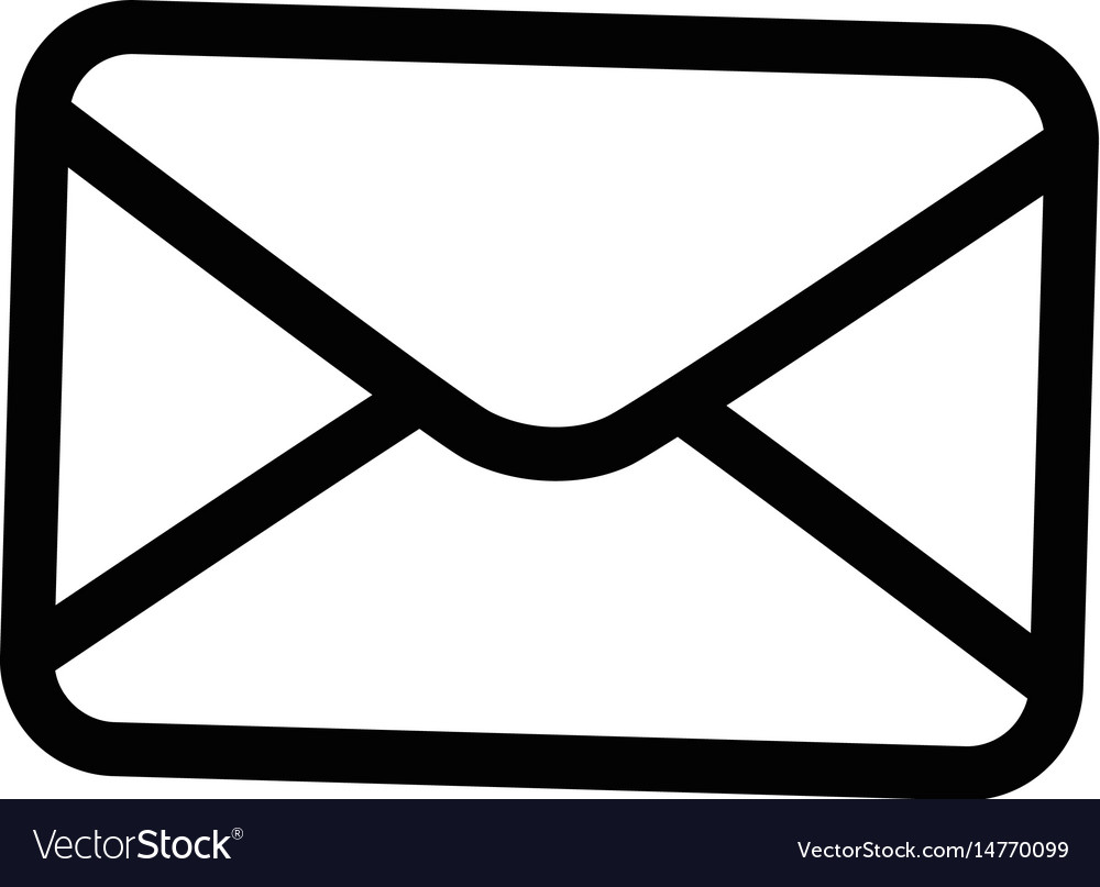 Email or mail symbol Royalty Free Vector Image