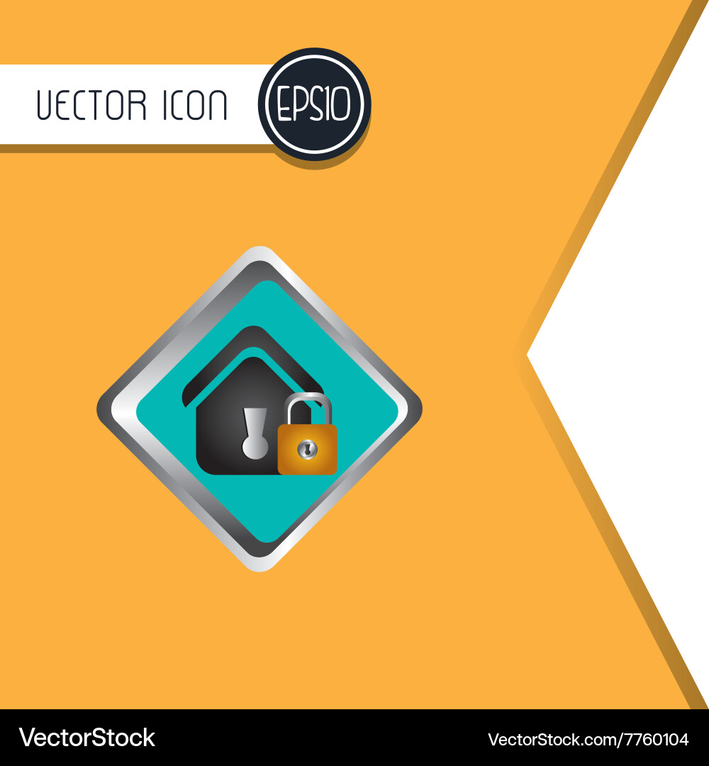 Security system design Royalty Free Vector Image