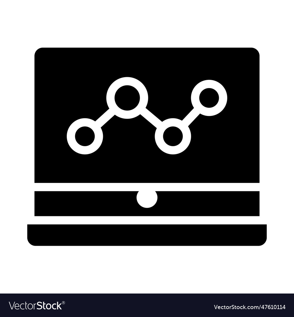 Laptop Icon Royalty Free Vector Image Vectorstock